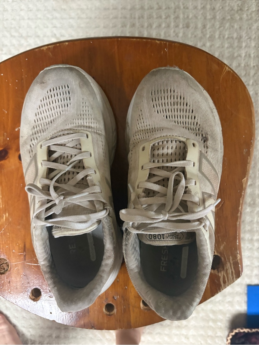 New balance 1080s white sz 7.5 2e